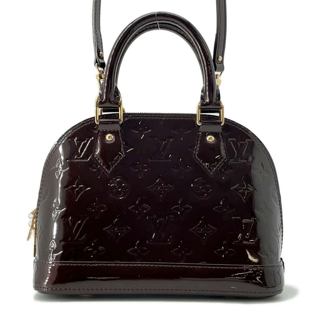 Louis Vuitton Alma Monogram Vernis Handbag